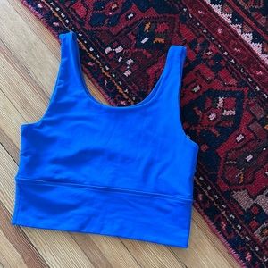 Blue DYI Racerback Top